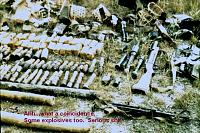 172 Hill 35 Attack January 1967 captured weapons Curt pic