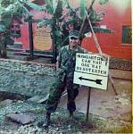 CPL R. Sanchez USMC at Freedom Hill Danang Vietnam 1971.