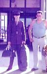 Goin to Okinawa, Sioux Falls, SD Airport June 1975 My Dad the former Marine seeing me off.