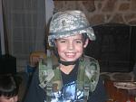 My nephew who really wants to be in the military