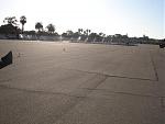 The parade deck after an excellent show by the Commandant's Own Marine Drum & Bugle Corps and Silent Drill Platoon!