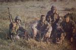 In the field, Sardinia, Italy - Marines from 3rd platoon in Greece, good time,,, sorta.
