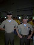 Me and Drill Instructor Sgt. Snuggs
