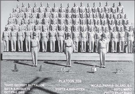 Platoon 359 MCRD-PI Oct 1962 by USMC-FO in Members Gallery