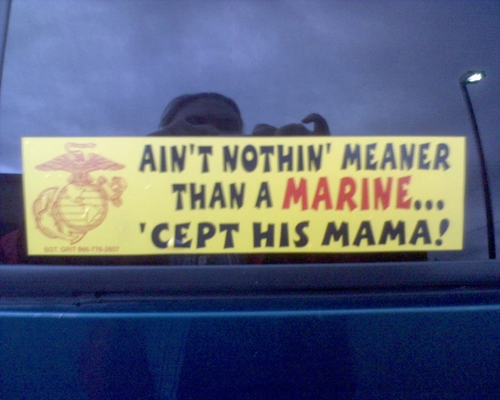 Marine Corps Mama by quillhill in Members Gallery
