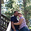 Me & my wife up at Big Bear,CA