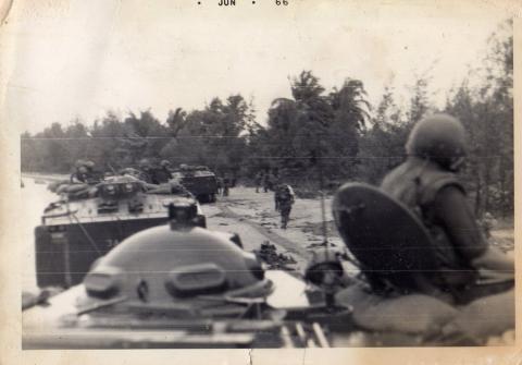 C/1/7 Landing South of Chu Lai 1966 by Amtracs in Members Gallery