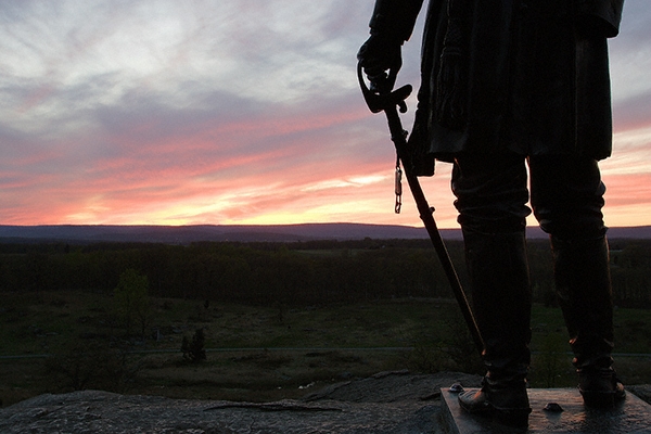 Sunset from Little Round Top - Gettysburg Images by CplCrotty in Members Gallery