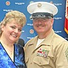 MGySgt Mike Holcomb and Mrs. Tammy Holcomb by usmcwm