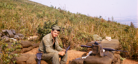 foxhole home on hill 327 vietnam 1965 small